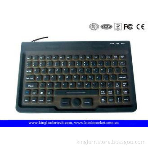 85Keys IP68 Waterproof Silicone Keyboard With Built-In Forc